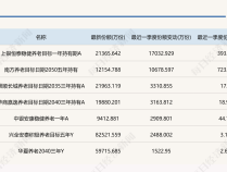 
          
            养老星球 | 养老目标基金规模季度环比下降，19只养老目标基金近一个季度份额减少超5000万份
        