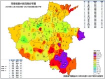 河南局地现强浓雾能见度不足200米，明后天雨渐多部分地区有中雨