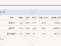 
          
            行业ETF风向标丨产品进入密集排期 三只游戏ETF半日涨幅均超3%
        