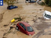 西班牙遭遇强降雨天气 至少5人失踪