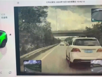 特斯拉Model 3高速上失控：一路横冲直撞 前车奔驰被顶翻