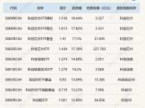 
          
            ETF今日收评 | 科创芯片相关ETF大涨逾17%，纳指、沙特相关ETF跌幅居前
        