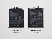 卢伟冰晒小米15电池：比小米14大了790mAh 体积几乎不变