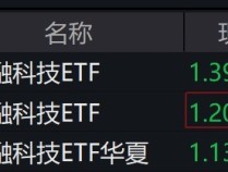 
          
            金融科技概念股走弱，金融科技相关ETF跌近3%
        