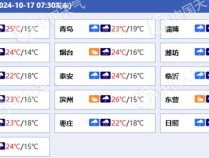 风雨降温将至！山东部分地区今明天有大到暴雨 雨后降温可超10°C