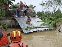 台风“潭美”造成菲律宾比科尔地区20人死亡