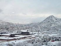 韩国持续降雪影响数百架次航班 仁川机场大批旅客滞留