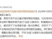 蔡英文将于近日窜访捷克等欧洲国家，国台办回应