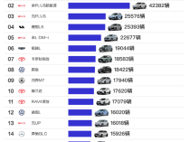 9月SUV销量榜：比亚迪成最大赢家 前十独占三席