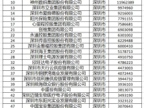 腾讯、迈瑞医疗、瑞声科技等40家深企入榜2024广东省民营企业100强