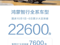 50万的问界M9被买爆！鸿蒙智行国庆六天大定破22600台