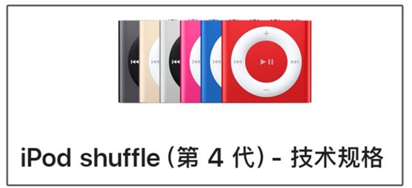 一个时代彻底终结！苹果将最终款iPod nano、iPod shuffle列为过时产品