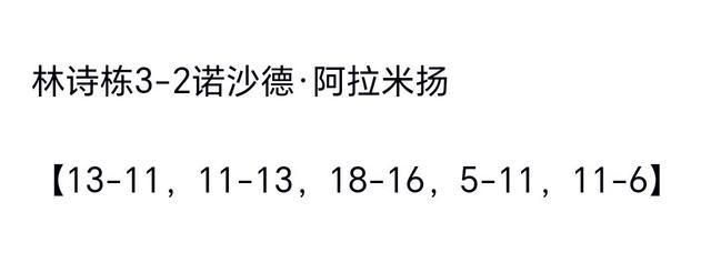 王楚钦还有赢回来的机会 迅速调整状态，挽回颜面