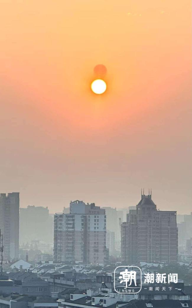 重阳节现“重阳” 太阳背后这个黑影是啥？