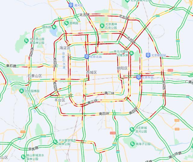 北京明日上班不限行 早晚高峰或严重拥堵