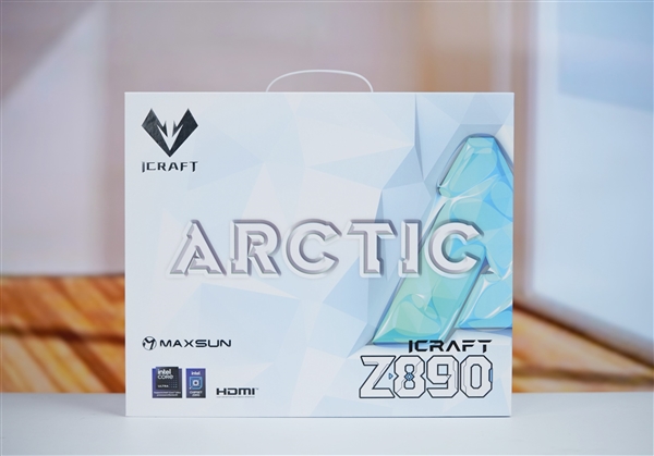 白色海景房必备！铭瑄Z890 Arctic主板图赏