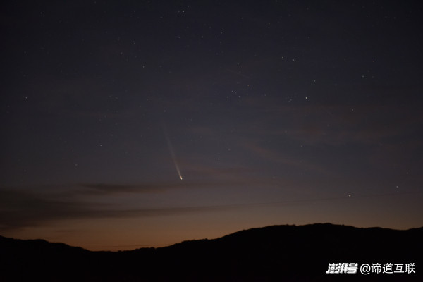 8万年才从地球上可见一次！日本望远镜拍摄到该颗彗星掠过地球的情景