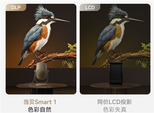 双十一千元投影新品当贝Smart 1发布 DLP技术与LCD的较量 谁将主导投影市场