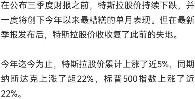 马斯克财富一夜爆增 特斯拉股价创11年最佳表现