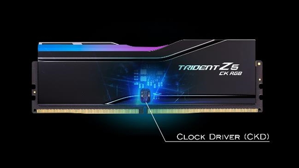 芝奇推出全新Trident Z5 CK系列CU-DIMM DDR5内存 率先开卖DDR5-9600 24GBx2极速套装