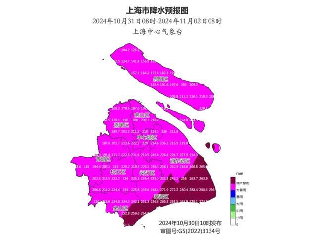 上海将迎1981年来11月最大降雨 警惕极端天气影响