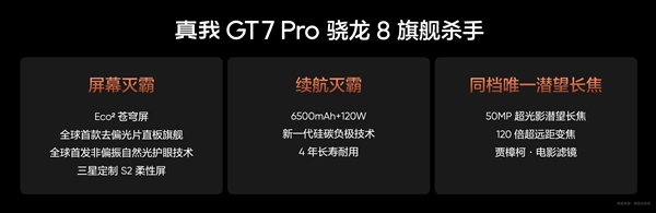 3599元起价格屠夫！真我GT7 Pro今日首销